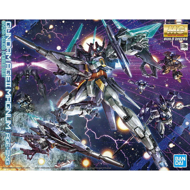 【更新盒繪&試作品圖】GBN冠軍的超攻擊型機體！ MG 1/100《鋼彈創鬥者潛網大戰》重火力型鋼彈AGEⅡ（ガンダムAGEⅡマグナム）