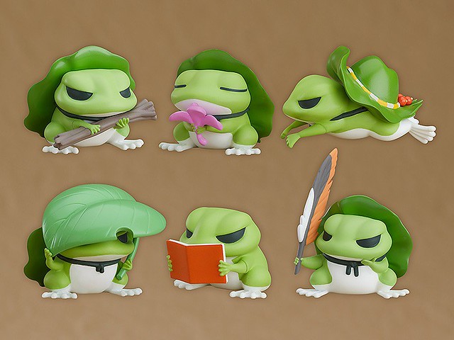 Good Smile Company 療癒系《旅行青蛙》盒玩 撫慰人心登場 ！旅かえる トレーディングフィギュア