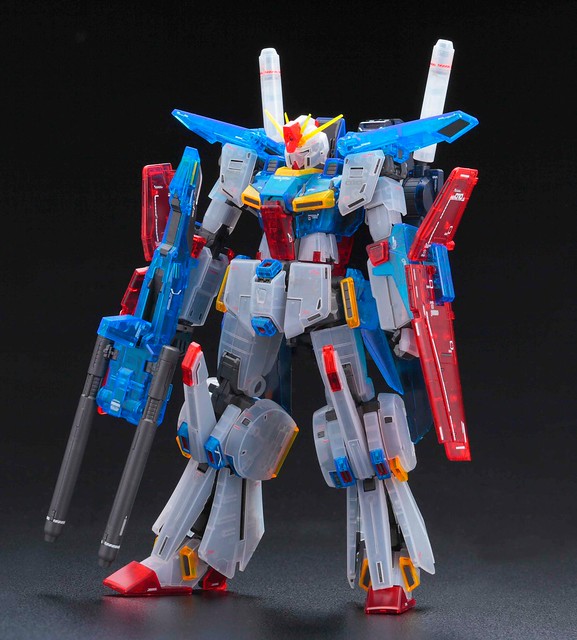 MG 1/100  ZZ鋼彈 Ver.Ka 彩透版本【GB限定】！！ダブルゼータガンダム Ver.Ka［クリアカラー］