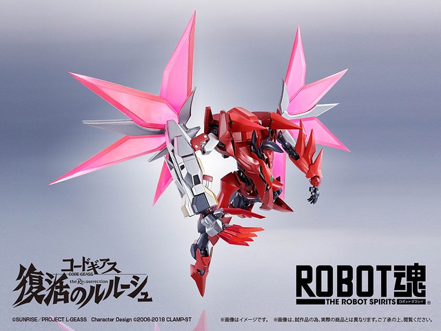 ROBOT魂《CODE GEASS 復活的魯路修》蘭斯洛特型、紅蓮型（暫稱）新機商品公開！
