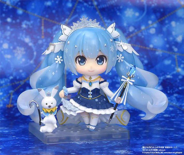 黏土人& figma『SNOW MIKU 2019』雪未來（雪ミク） Snow Princess Ver. 商品情報公開！