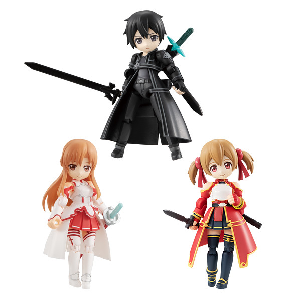 這個合作很星爆！『DESKTOP ARMY』X『刀劍神域 Sword Art Online』合作第一彈「桐人 / 亞絲娜 / 西莉卡」參戰！