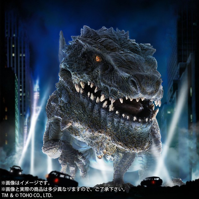 新作居然是吃魚的廢物！？X-PLUS Deforeal デフォリアル 《GODZILLA》 酷斯拉（吉拉）ゴジラ(1998)