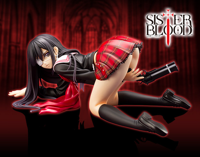 比惡魔更惡魔的美少女驅魔師立體化！壽屋《SISTER BLOOD》 緋野魔璃亞 1/6 比例模型（シスター・ブラッド 緋野魔璃亜）