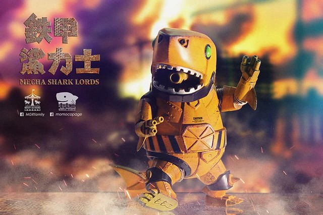 その他 MERRY GO ROUND MOMOCO STUDIO MECHA SHARK 200% Mecha Shark Lords DX Set by Momoco x Merry Go Round