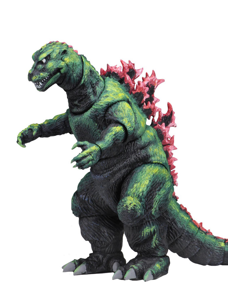 以海報的鮮豔色彩登場！ NECA《Godzilla, King of the Monsters!》哥吉拉 1956 電影海報版 Godzilla 1956 Movie Poster 6 吋可動作品