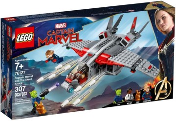 LEGO 76127《驚奇隊長》驚奇隊長與史克魯爾人進攻 Captain Marvel and The Skrull Attack