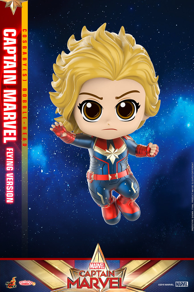 四種驚奇一次滿足！！ Hot Toys - COSB542 - 545 - Captain Marvel- Cosbaby (S) Bobble-Head Series