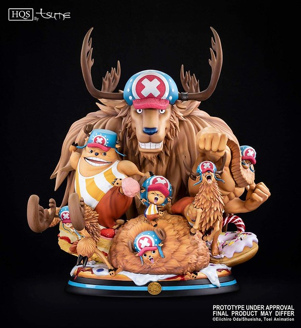 給你滿滿的喬巴！！Tsume-Art HQS 《航海王》「喬巴 七變化」雕像作品 ！One Piece Tony Tony Chopper 