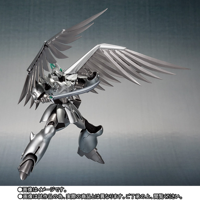D.M.S. 玩具報告] 白銀的武士- Robot 魂Side PB - 「鐵之紋章