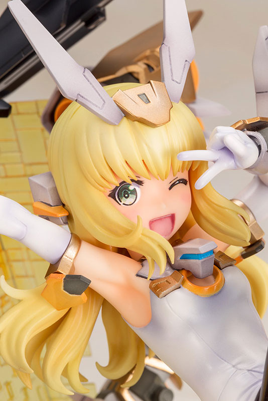壽屋《Frame Arms Girl 骨裝機娘》芭莎菈露多 -SESSION GO!!- （フレームアームズ・ガール バーゼラルド -SESSION GO!!-）PVC塗裝完成品 