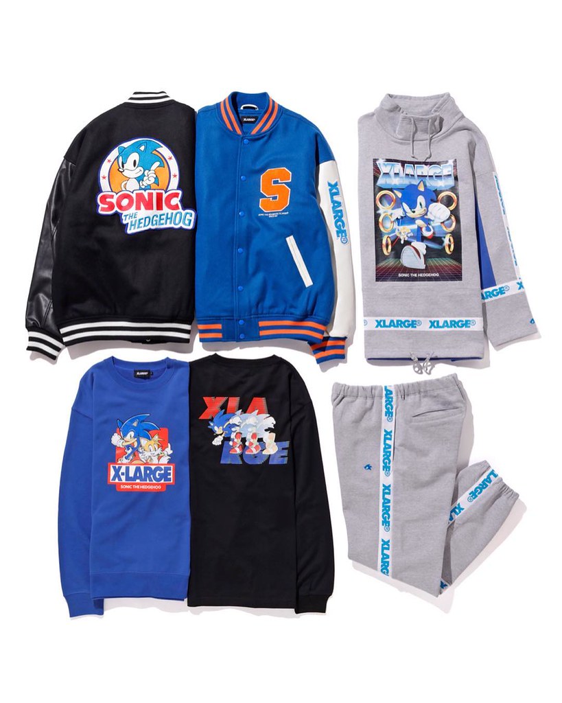 X-LARGE ×《音速小子》聯名服飾 XLARGE®×SONIC THE HEDGEHOG