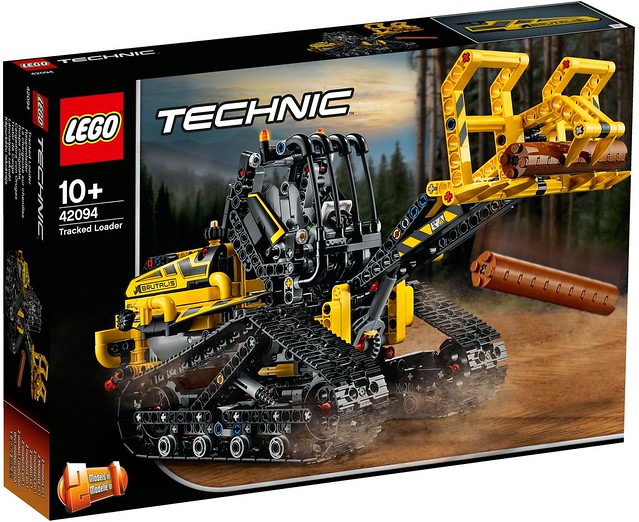 給你滿滿重機械的硬派浪漫～～ LEGO 42094 科技系列【履帶式裝載機】Tracked Loader