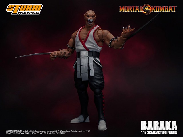 STORM COLLECTIBLES 《真人快打》變異狂戰士「巴拉卡」！Mortal Kombat – BARAKA Action Figure