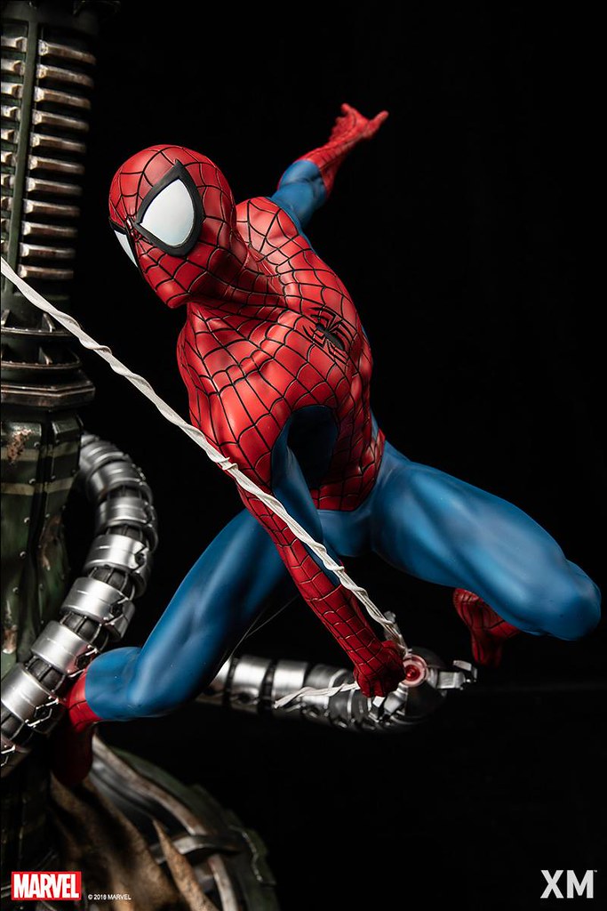 與宿敵們戰鬥的緊張時刻立體化！！ XM Studios Premium Collectibles 系列 Marvel【蜘蛛人】Spider-Man 1/4 比例全身雕像作品