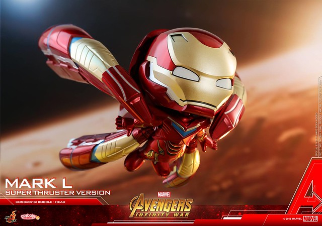 Hot Toys - COSB547《復仇者聯盟3：無限之戰》鋼鐵人馬克50 (超級推進器版本) Iron Man Mark L (Super Thruster Version) Cosbaby (S) Bobble-Head
