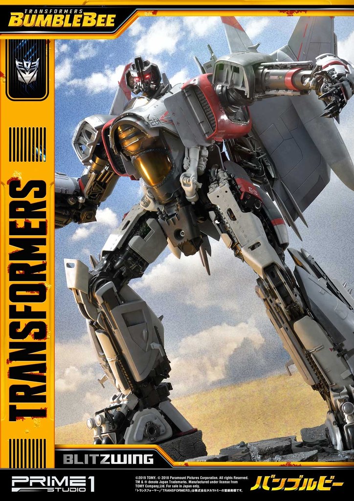 「柯博文在哪裡？」 Prime 1 Studio《大黃蜂》閃電 Blitzwing / ブリッツウィング MMTFM-25 全身雕像作品