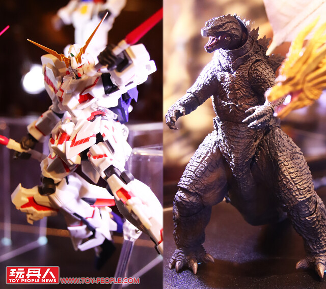 全新系列「GUNDAM UNIVERSE」公開！S.H.MonsterArts 哥吉拉、王者基多拉 實體揭露！！【TAMASHII NATIONS 2019 新品發表會】現場報導
