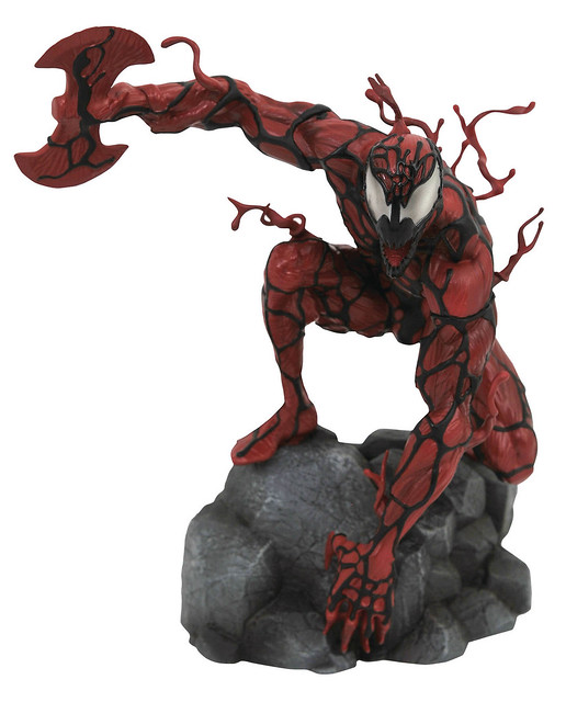 暴亂姿態再現！！ Diamond Select Toys Marvel Comics【屠殺】Carnage 全身雕像作品