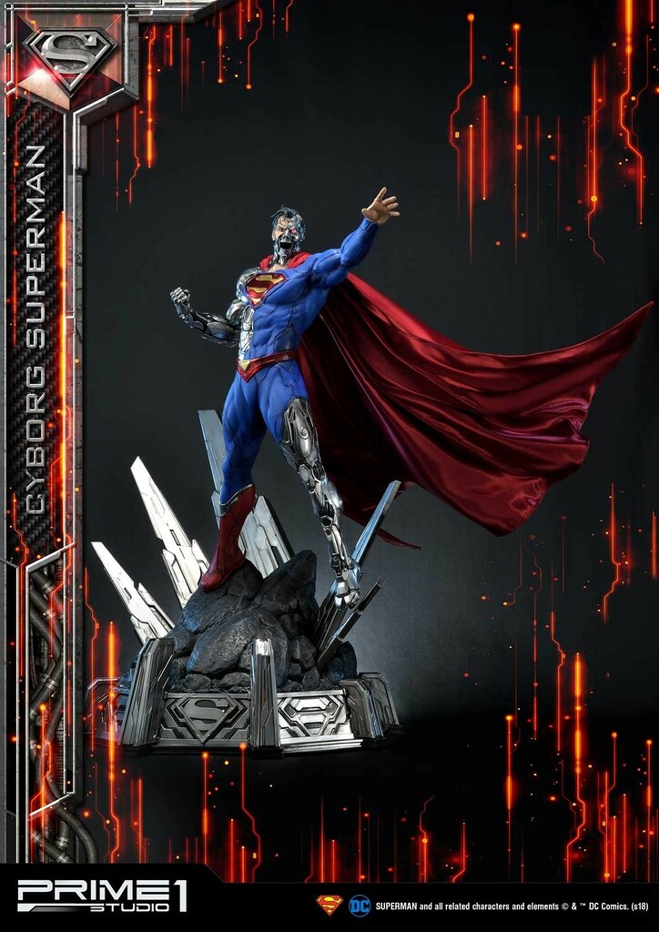 Prime 1 Studio DC Comics【生化超人】サイボーグスーパーマン
