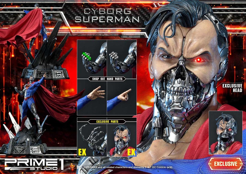 Prime 1 Studio DC Comics【生化超人】サイボーグスーパーマン/ Cyborg