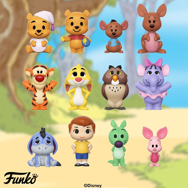 快把這些百畝森林裡的可愛小東西帶回家吧～ Funko Mini Vinyl Figures 系列《小熊維尼》Winnie the Pooh