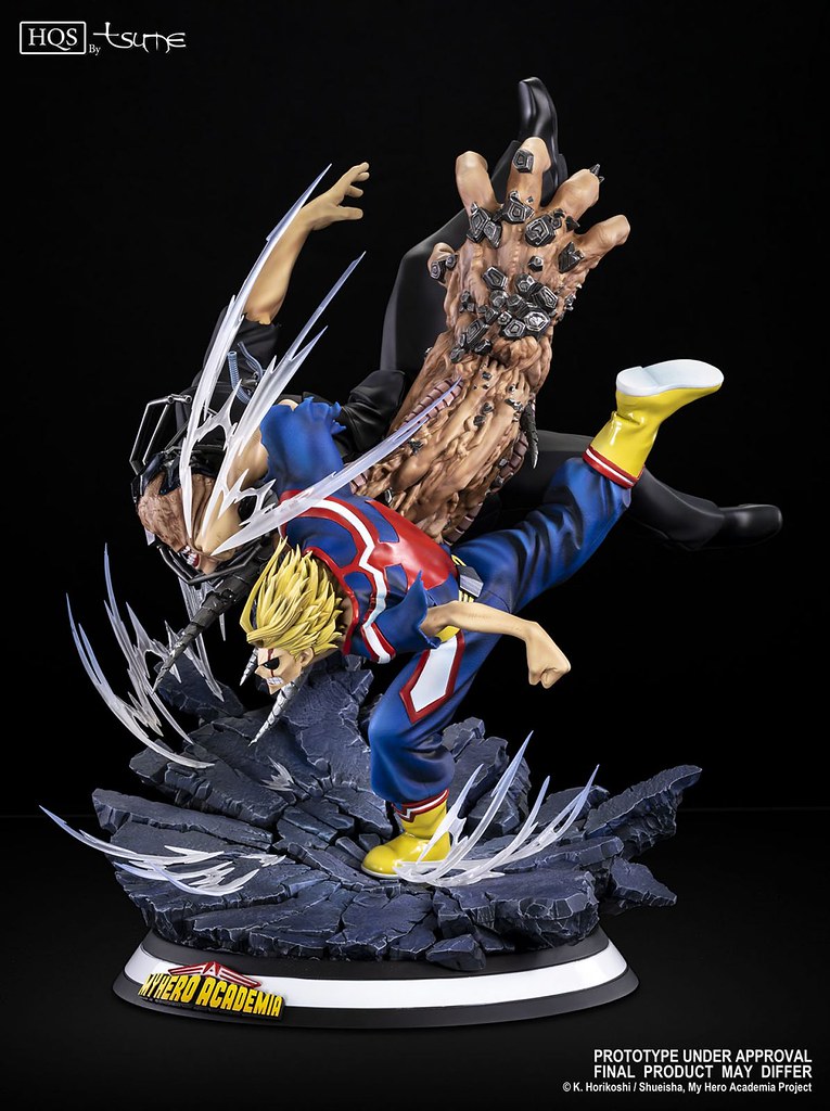 「和平的象徵」耗盡所有力量的最終一擊！！ Tsume-Art HQS 系列《我的英雄學院》United States of Smash 全身雕像作品