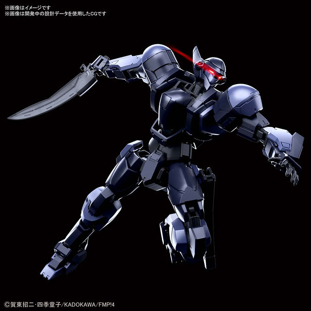 【更新官圖&販售資訊】野牛小隊漆黑的隊長機現身！HG 1/60《驚爆危機 Invisible Victory》M9D Falke/鷹式（ファルケ） Ver.IV