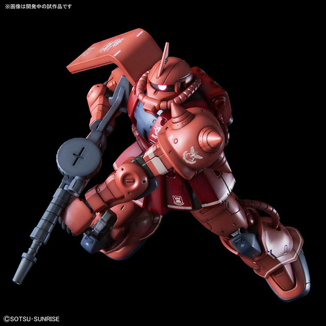 HG 1/144《機動戰士鋼彈 THE ORIGIN》夏亞專用薩克II 紅色彗星Ver.（シャア専用ザクII 赤い彗星Ver.）