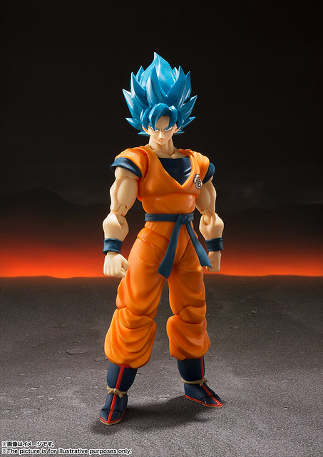 S.H.Figuarts 《七龍珠超 布羅利》 「超級賽亞之神力量的超級賽亞人 孫悟空-超-」特別價格 推出！スーパーサイヤ人ゴッドスーパーサイヤ人 孫悟空-超-