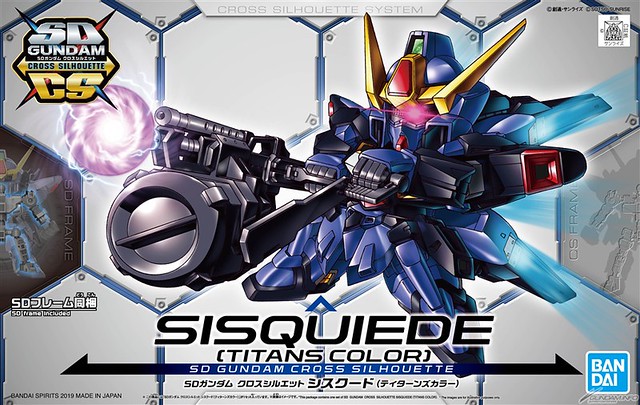 【更新盒繪&試作品圖】超高機動性護衛機！SDCS《SD鋼彈 G世代》LRX-077 西斯奎德（獨眼鋼彈）｜シスクード 幽谷配色/迪坦斯配色