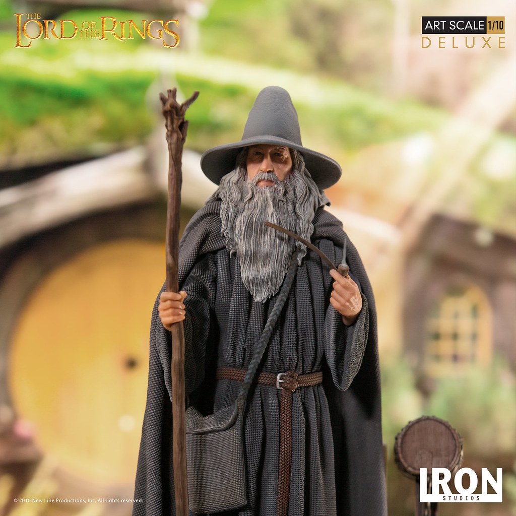 意外來訪的灰袍智者！！ Iron Studios《魔戒》甘道夫 豪華版 Gandalf Deluxe 1/10 比例全身雕像作品