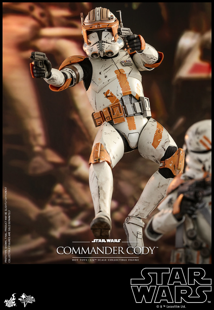 大人氣的複製人指揮官參戰！！ Hot Toys – MMS524 -《星際大戰三部曲：西斯大帝的復仇》指揮官寇迪 Commander Cody 1/6 比例人偶作品