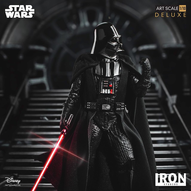令人聞風喪膽的恐怖將軍！！ Iron Studios《星際大戰六部曲：絕地大反攻》達斯·維德 豪華版 Darth Vader Deluxe 1/10 比例全身雕像作品
