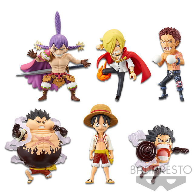 肥滋滋的坦克人絕對要收啦～ WCF 系列《ONE PIECE》魯夫蛋糕島之戰 ワンピース ワールドコレクタブルフィギュア -Battle of Luffy Whole Cake Island-