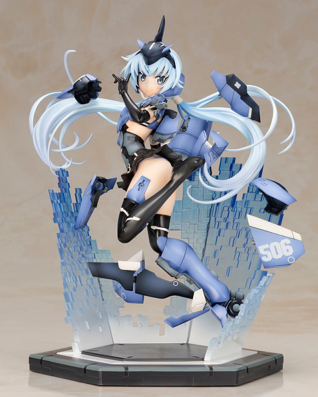 壽屋《Frame Arms Girl 骨裝機娘》史蒂蕾特 -SESSION GO!!-（フレームアームズ・ガール スティレット -SESSION GO!!-）PVC塗裝完成品