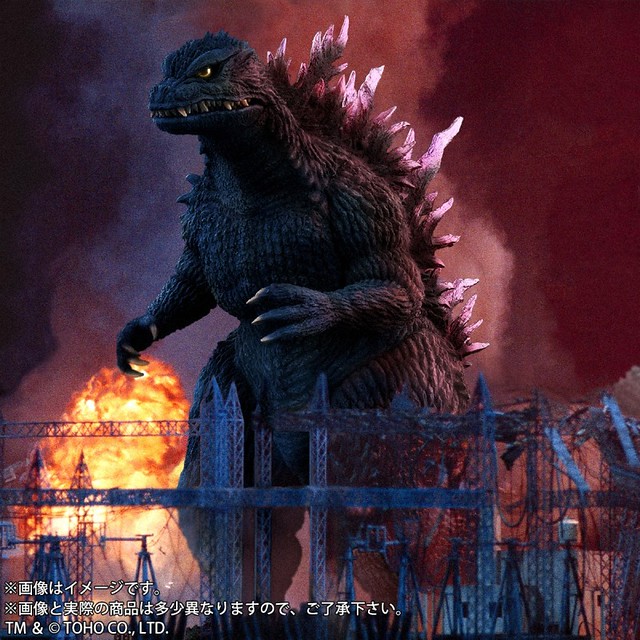 千禧歸來的怪獸王 X-PLUS 東寶大怪獸系列《哥吉拉2000》 哥吉拉（1999）｜ゴジラ(1999)  PVC軟膠完成品