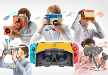 製作VR、遊玩VR、探索VR！  任天堂將推出 Nintendo Switch「Nintendo Labo Toy-Con 04: VR套裝」