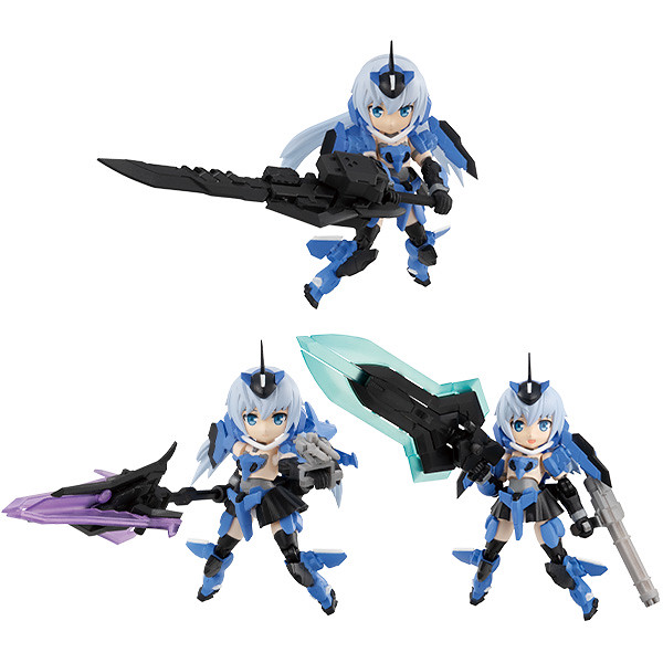 以美麗歌聲根絕戰爭的三姊妹登場！『Desktop Army』 x『Frame Arms Girl 骨裝機娘』第五彈 KT-116f 史蒂蕾特系列（スティレットシリーズ）
