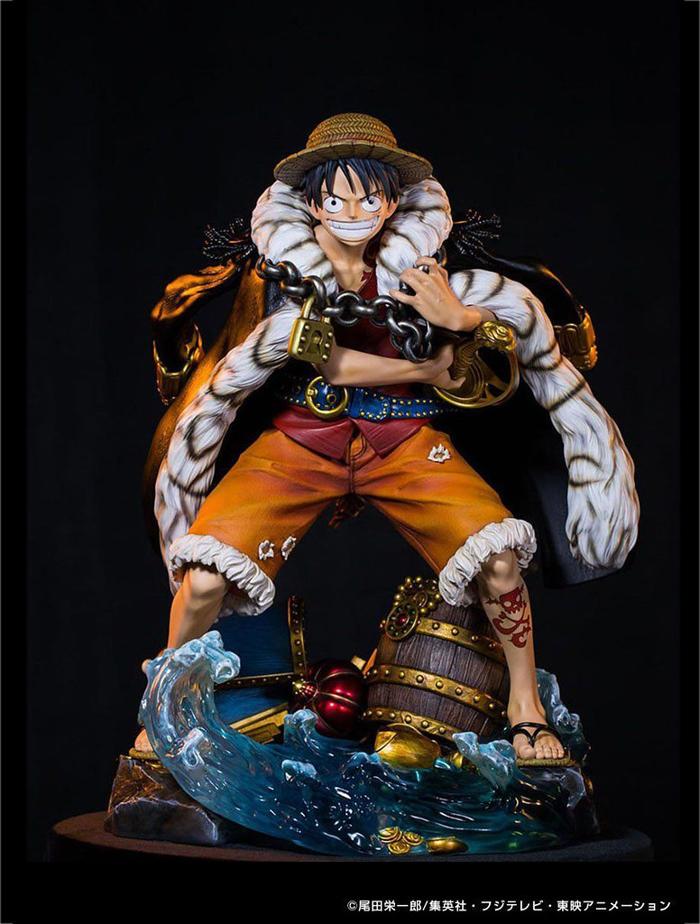 《航海王》 LOG COLLECTION 系列 “EAST BLUE”  【蒙其·D·魯夫】超巨大尺寸！ワンピース ログコレクション 大型スタチューシリーズ モンキー・D・ルフィ