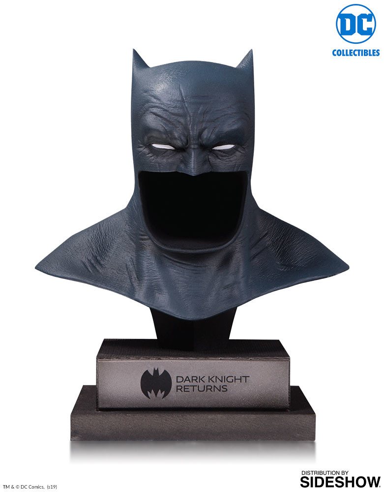 DC Collectibles DC Gallery【黑暗騎士歸來 蝙蝠俠面罩】Dark Knight Returns Batman Cowl 1/2 比例雕像作品