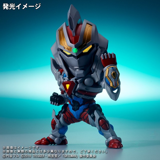 夢中的英雄化為 2.5 頭身！X-PLUS DEFOREAL《SSSS.GRIDMAN》電光超人古立特（デフォリアル グリッドマン）