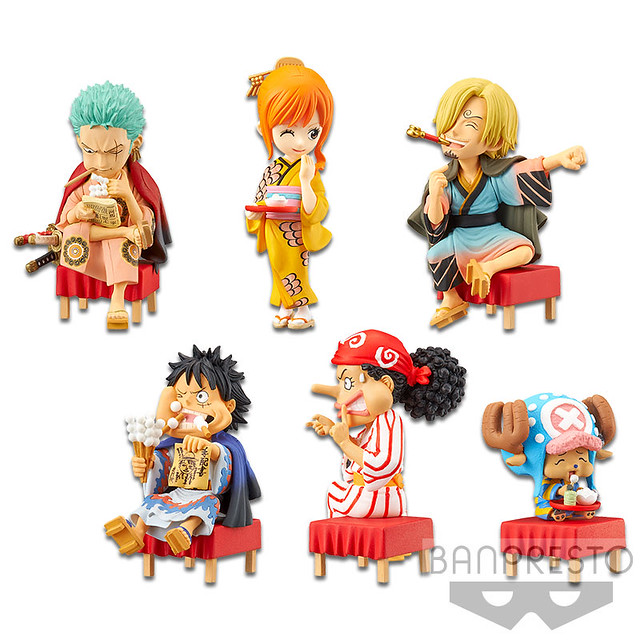 穿和服的草帽一夥登場！！ WCF 系列《ONE PIECE》和 ワールドコレクタブルフィギュア-和-
