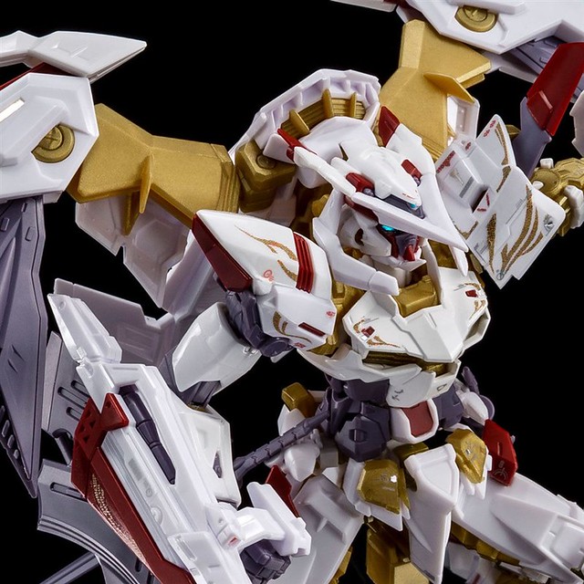 RG 1/144《機動戰士鋼彈SEED ASTRAY：天空的皇女》MBF-P01-Re3 異端鋼彈金色機天哈娜｜ガンダムアストレイ ゴールドフレーム天（アマツ）ハナ【PB限定】