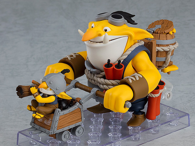 黏土人系列《刀塔》三人組「Techies」！ねんどろいど DOTA2  テキーズ