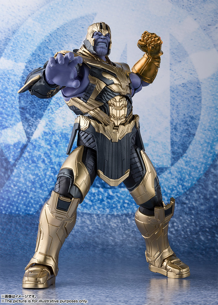 壓倒性的強大魄力，瘋狂泰坦重裝襲來！！ S.H.Figuarts《復仇者聯盟：終局之戰》薩諾斯 サノス（アベンジャーズ／エンドゲーム）