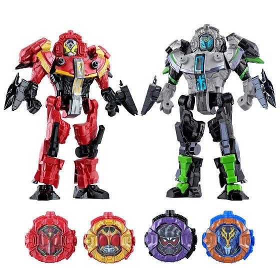裝動系列《假面騎士ZI-O》EX特別彈 「時間魔神Geiz機/Woz機」【PB限定】！装動 仮面ライダージオウ EX ジオウメカニクス タイムマジーンセット【プレミアムバンダイ限定】