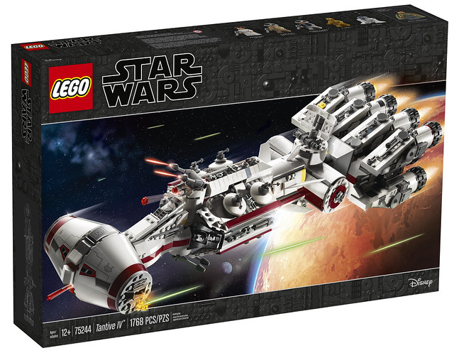 一段史詩冒險由此展開！ LEGO 75244《星際大戰四部曲：曙光乍現》坦地夫4號 Tantive IV