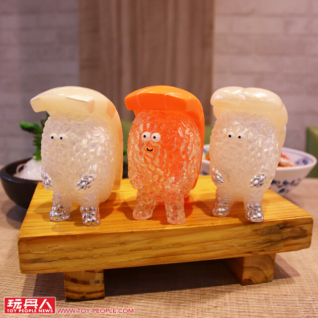 不只超美味，還散發出高貴的華麗質感？！ 好吃的軟膠怪獸「壽司拉」上桌～ 上海、泰國玩具展限定版 開箱報告