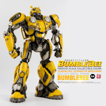 更具魄力的尺寸、更加豐沛的細節！ threeA Premium Scale Collectible 系列《大黃蜂》大黃蜂 Bumblebee 14 吋可動人偶作品